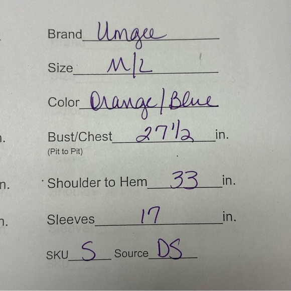 Umgee USA M/L Boho Coral Kimono with Crochet Fringe Trim Festival Layering Top - Picture 7 of 7